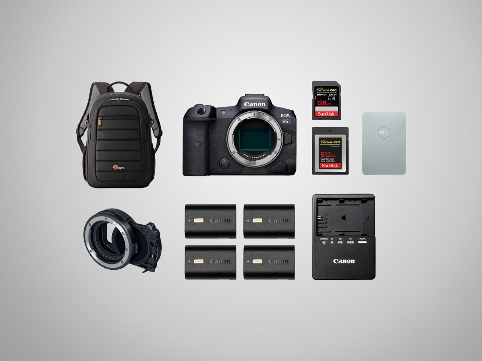 Canon EOS R5 #starter #pack - Photo 1 sur 1