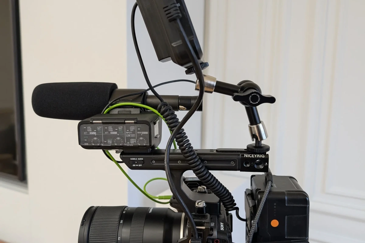 Location Pack FX3 Tournage Interview - Lightyshare