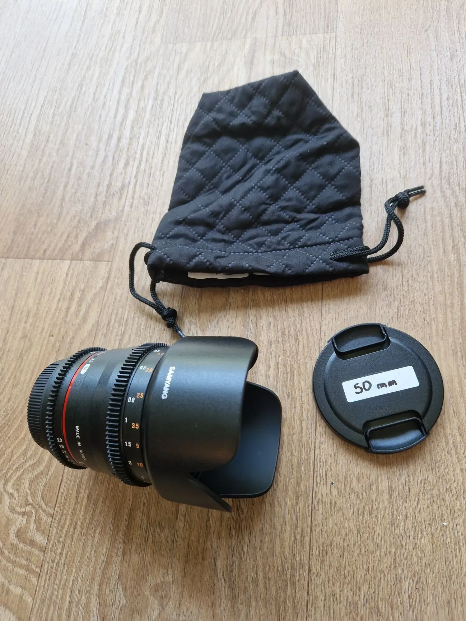 Samyang Cine Lens 50mm T1.5 AS UMC - Photo 4 sur 4