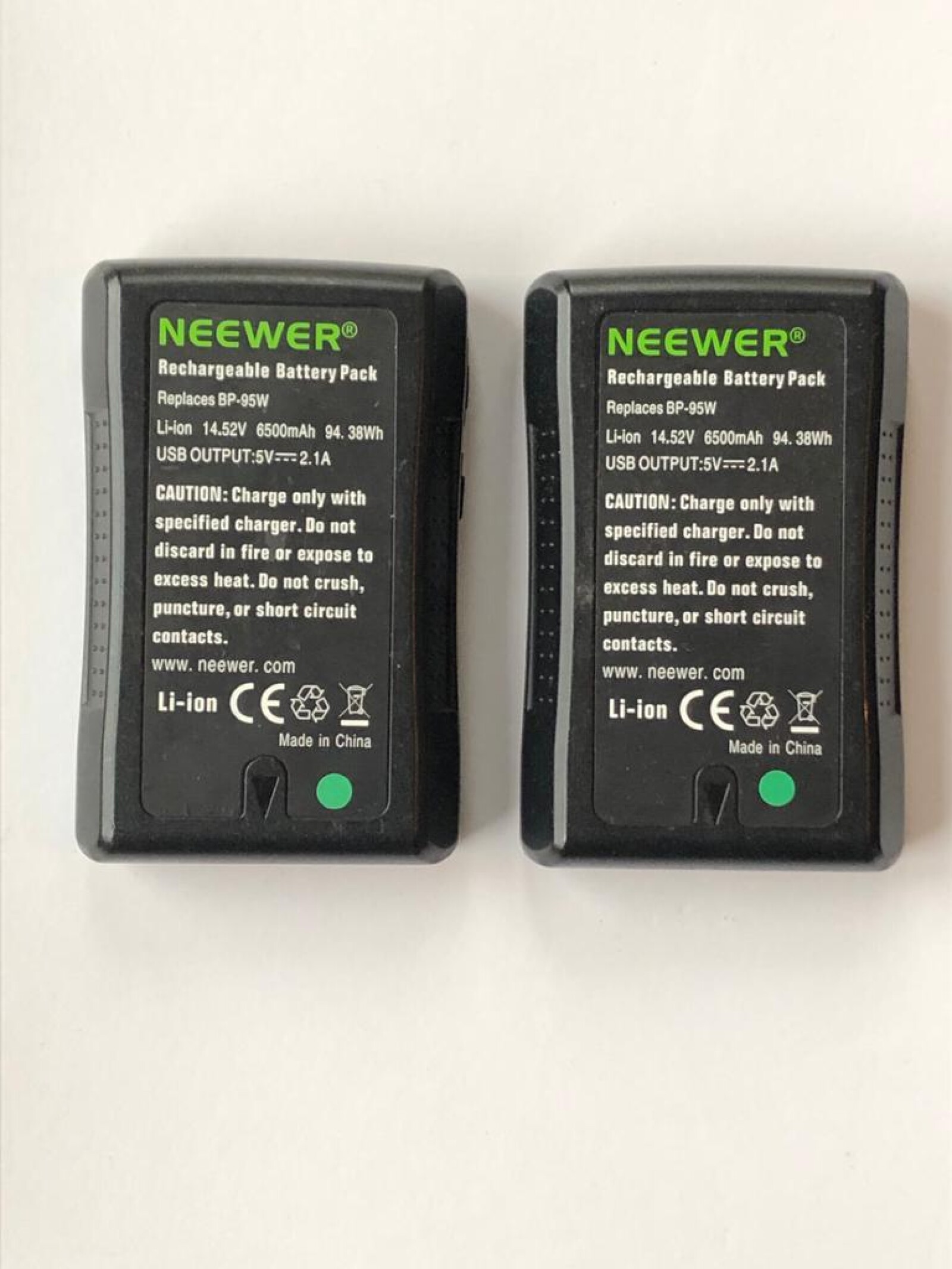 Neewer V-lock 95Wh 14.8V 6600mAh - Photo 1 sur 1