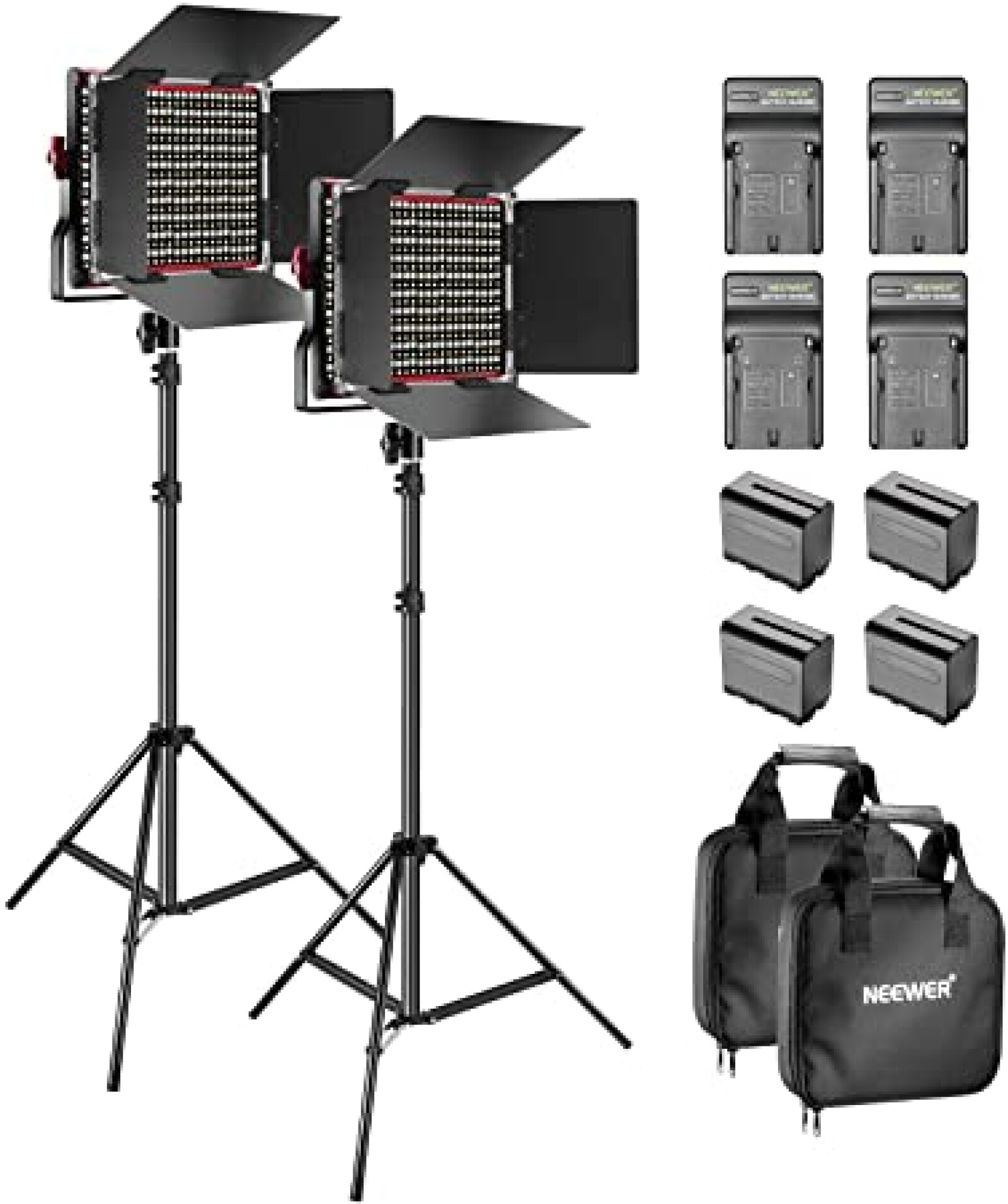 Panneaux LED Neewer 660 Dimmable Bicouleur - Photo 1 sur 2