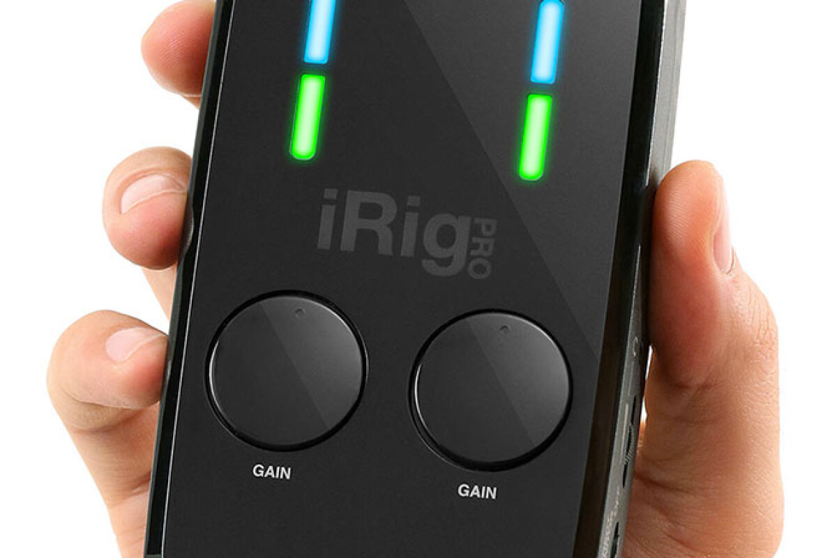 Location Pre ampli iOS // IK Multimedia iRig Pro Duo - Lightyshare