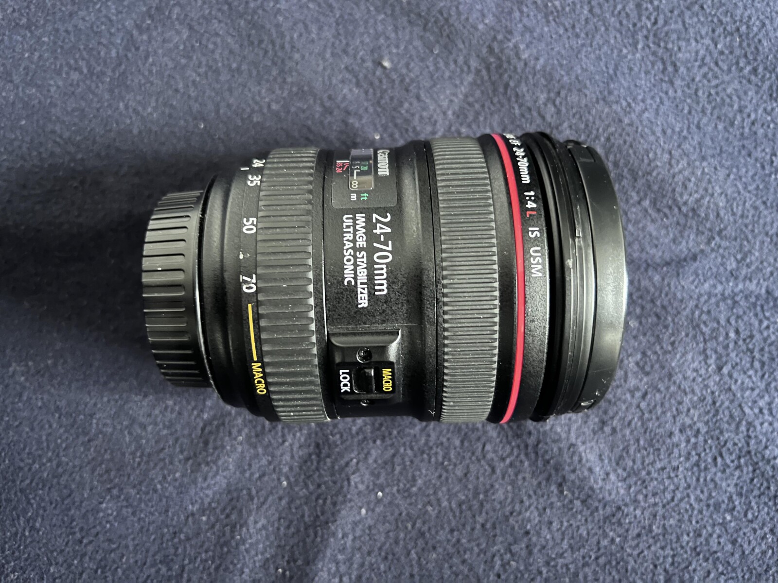 OBJECTIF CANON EF 24-70mm F/4L IS USM - Photo 2 sur 3