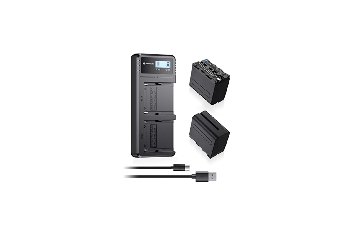 Location Batterie de rechange compatible NP-F960/NP-F970 - Lightyshare