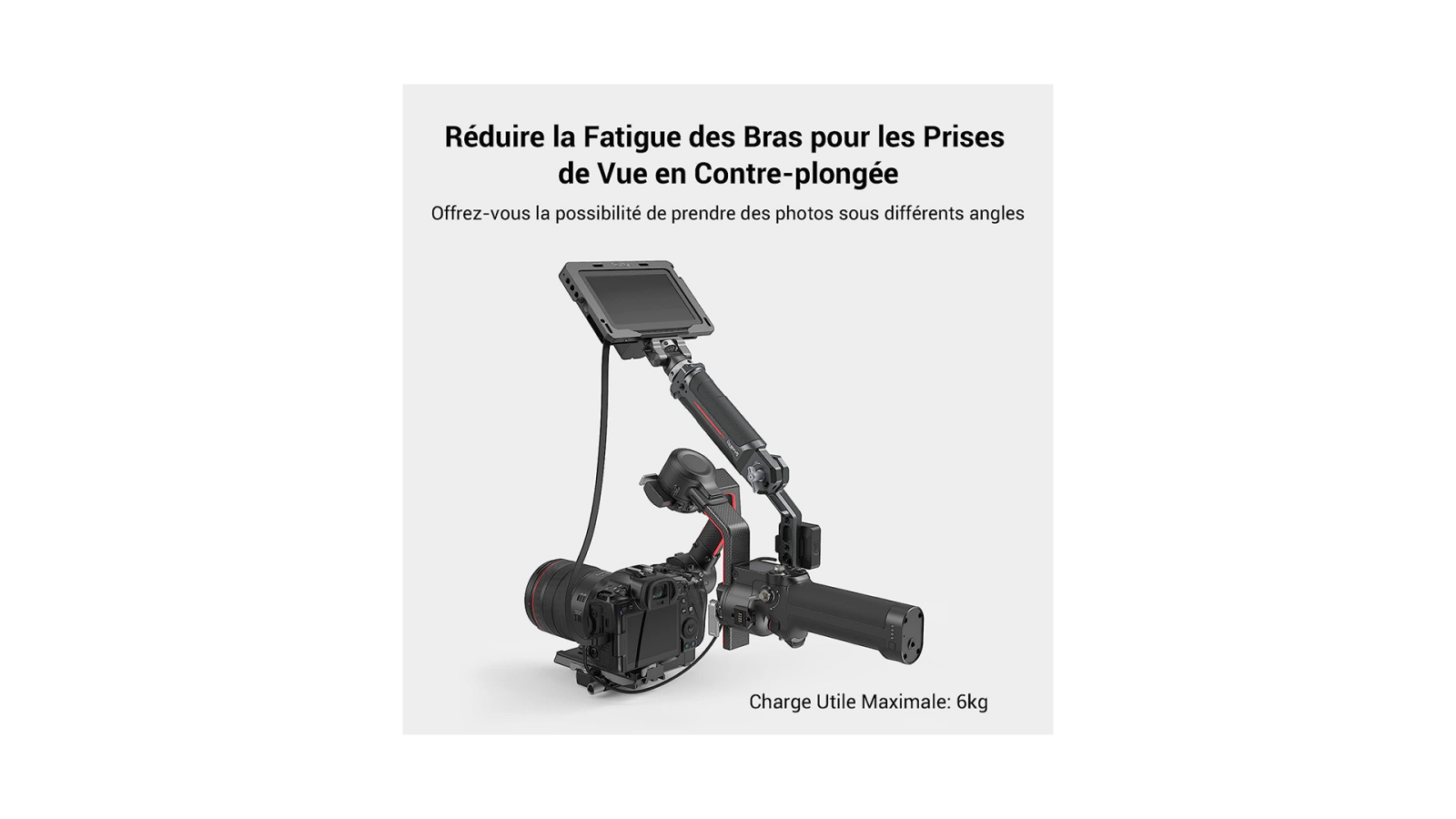 Poignée réglable SMALLRIG - Photo 2 sur 5