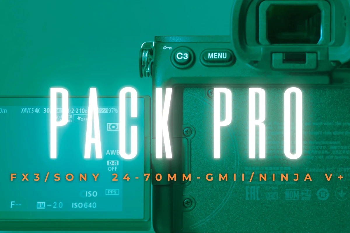 Location Pack Cinéma Pro - Sony FX3 - Lightyshare