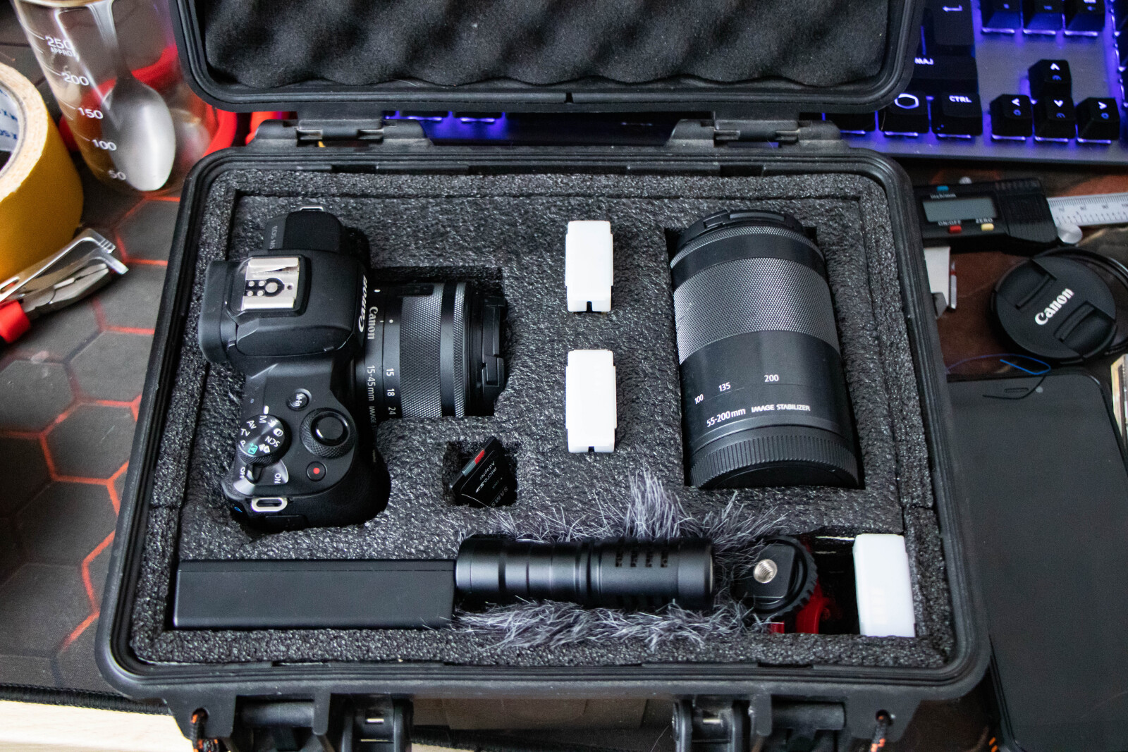 Canon EOS M50 15-45 / 55-200 Vlog / Photo - Photo 3 sur 3