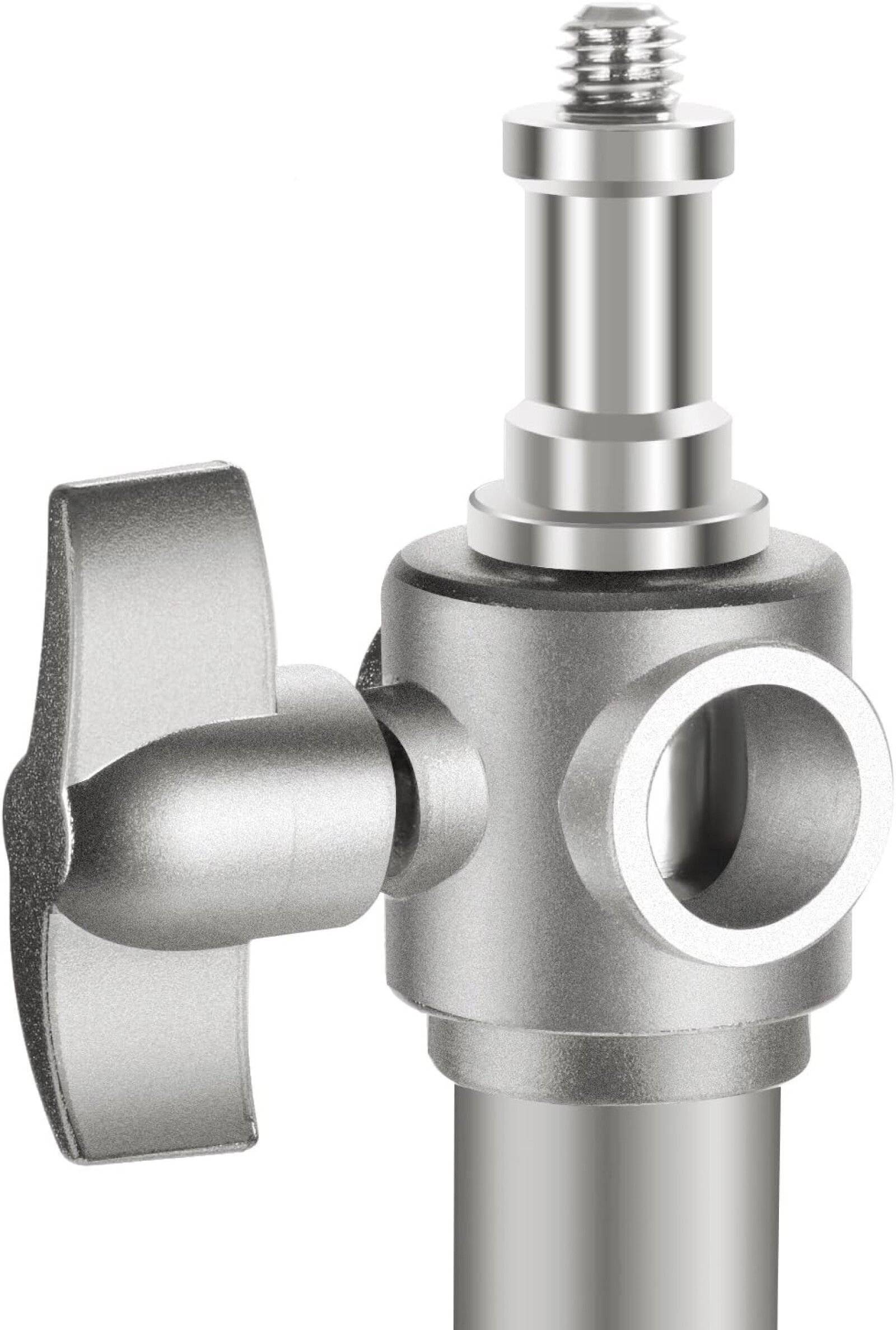 Neewer Support d'éclairage en Acier Inoxydable - Couleur Argent - 2m - Photo 5 sur 6