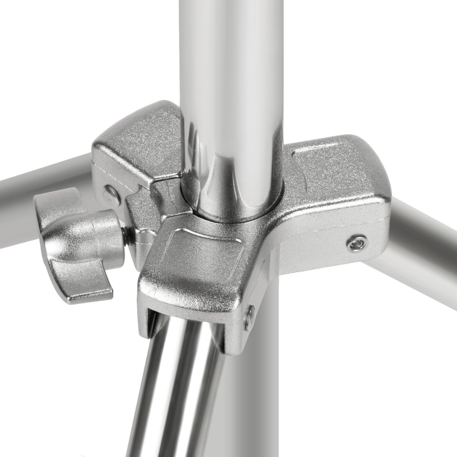 Neewer Support d'éclairage en Acier Inoxydable - Couleur Argent - 2m - Photo 2 sur 6