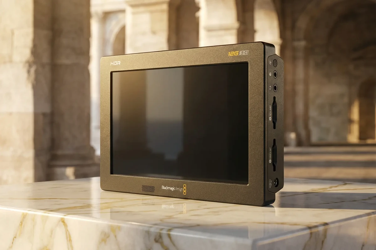 Location Blackmagic Design Video Assist - Lightyshare