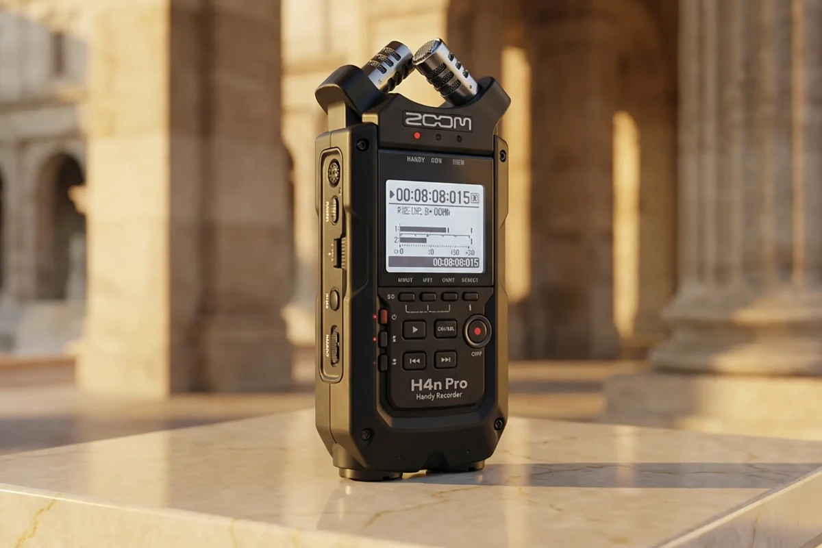 Location Zoom H4n Pro Black - Lightyshare