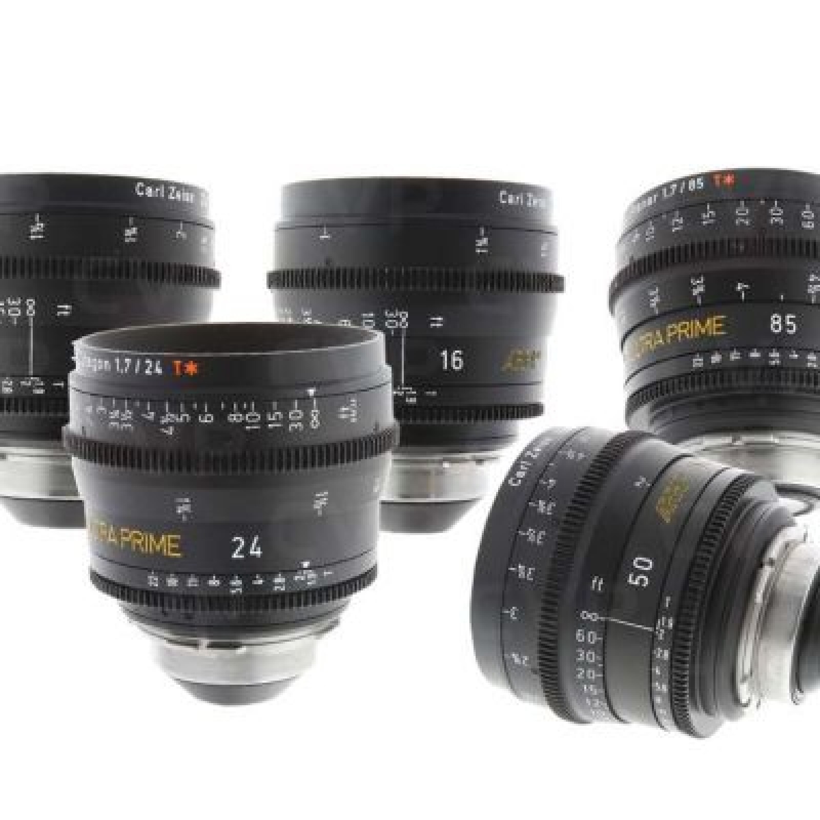 ARRI Zeiss Ultra Prime 5-lens Kit - Photo 1 sur 5