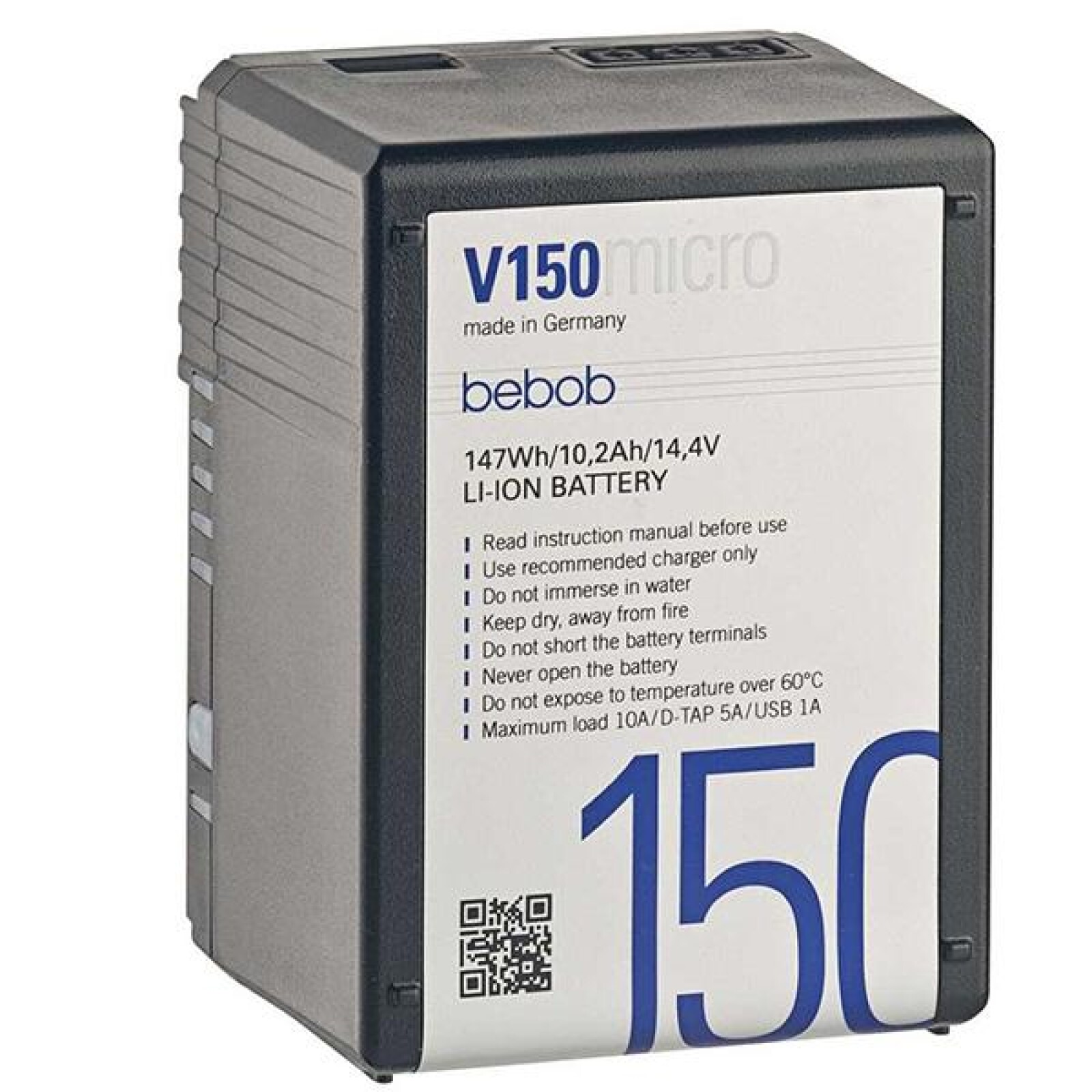 BEBOB V150MICRO V-mount - Photo 1 sur 2