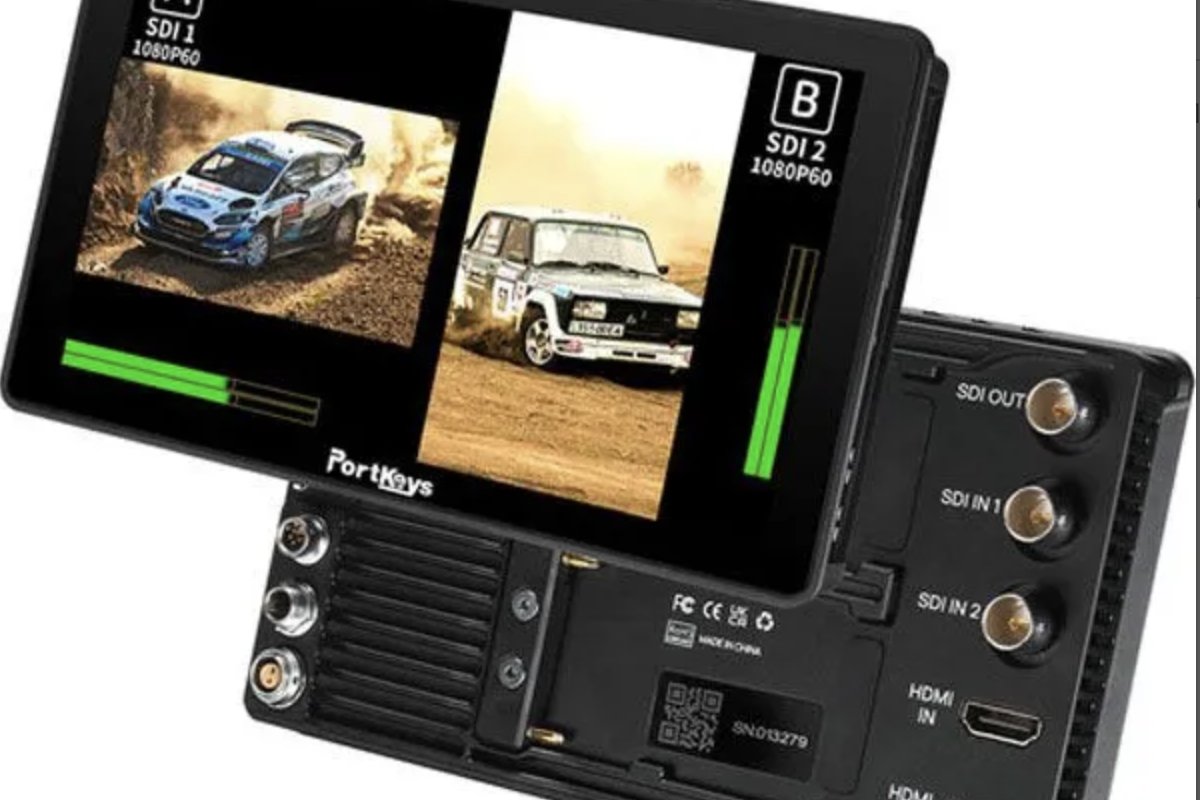 Location Portkeys BM7 II DS - 7" - Lightyshare