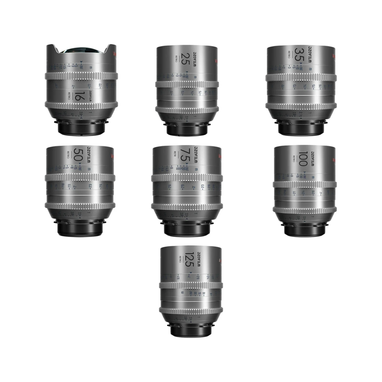 Dzofilm Vespid Retro 7-lens Kit (PL ou EF) - Photo 3 sur 3