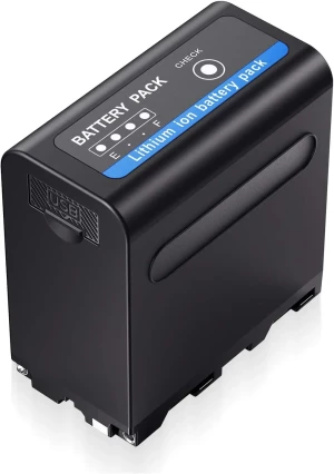Location Powerextra Batterie NPF 6600mAh