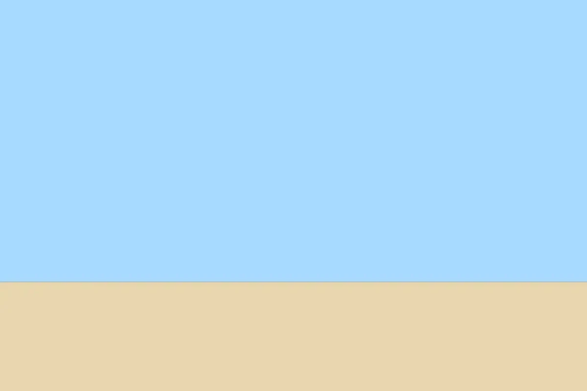 Location Bluff Bounce Toile beige/ciel #1 - 12x12ft - Lightyshare