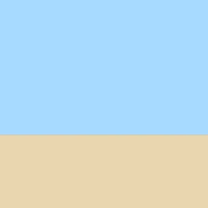 Location Bluff Bounce Toile beige/ciel #1 - 12x12ft