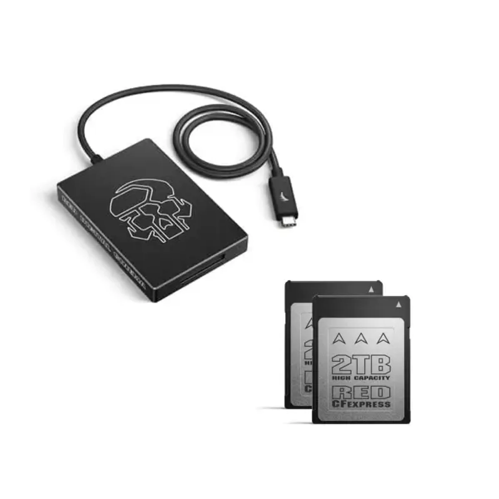 Pack x2 cartes RED CFexpress B 2TB avec lecteur - Photo 1 sur 1