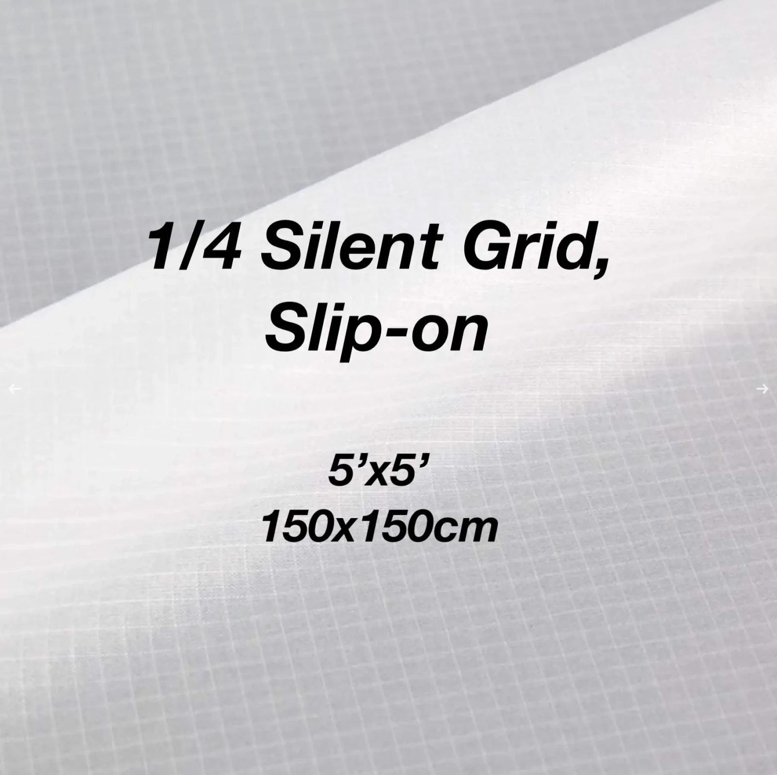 TRP Toile 1/4 Silent Grid, Slip-on - Photo 1 sur 2