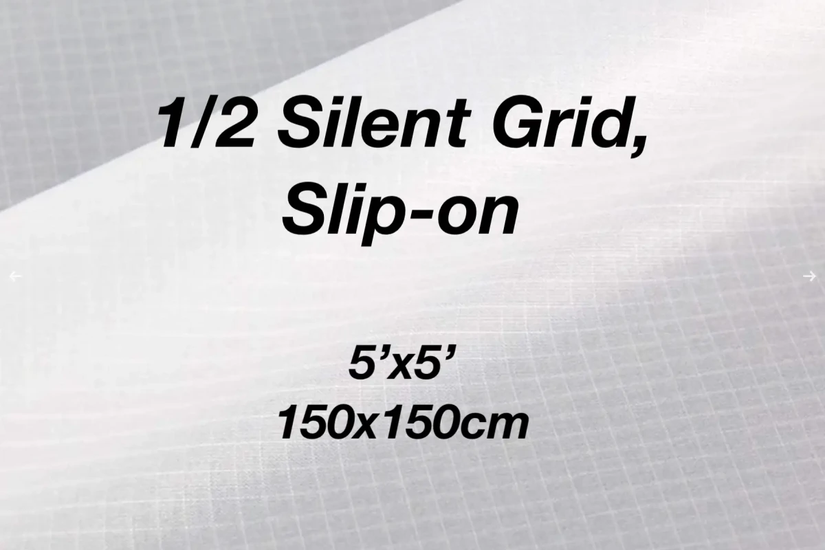 Location TRP Toile 1/2 Silent Grid, Slip-on - Lightyshare