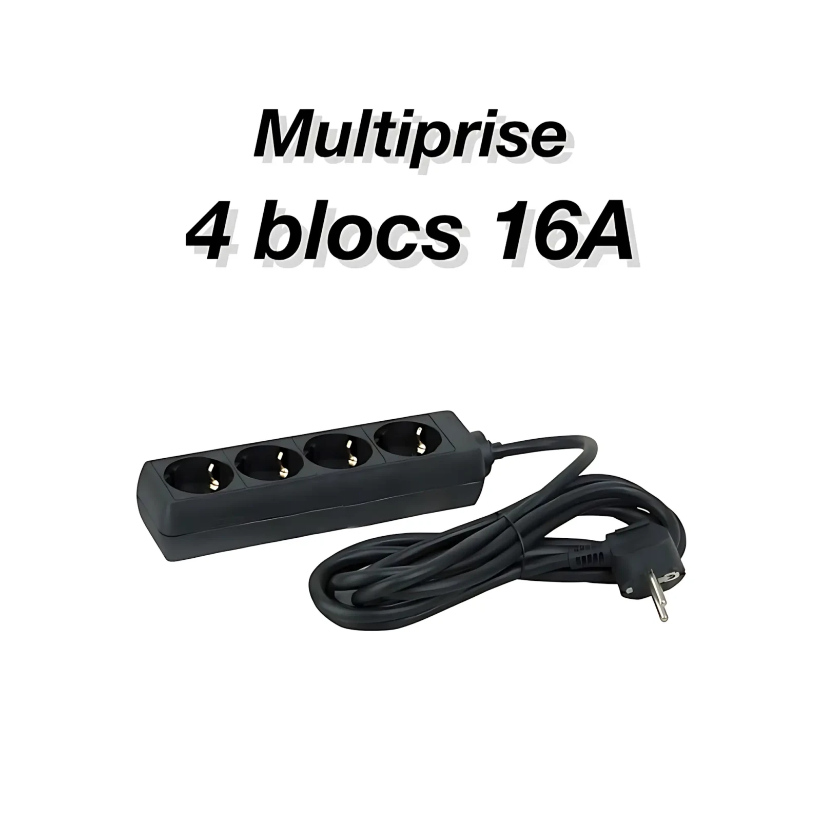 Multiprise 16A - 4 plugs - Photo 1 sur 1