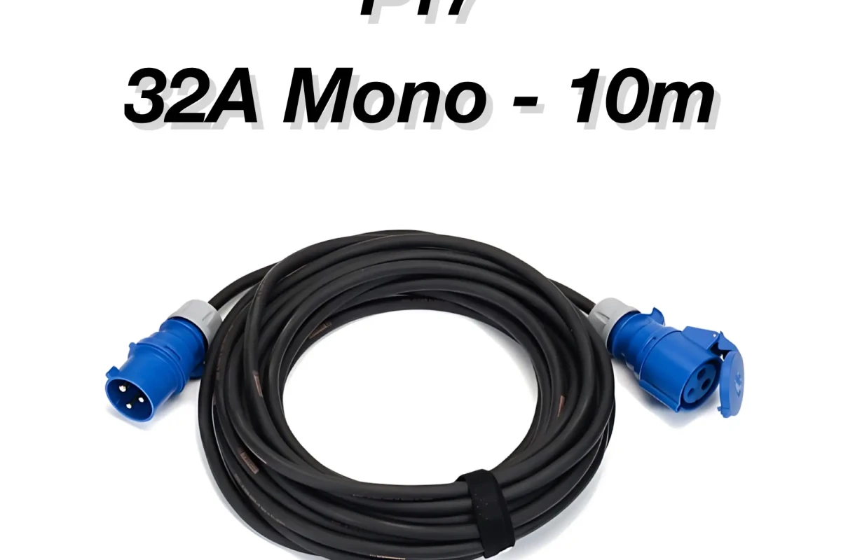 Location Ligne P17 32A Mono - 10m - Lightyshare