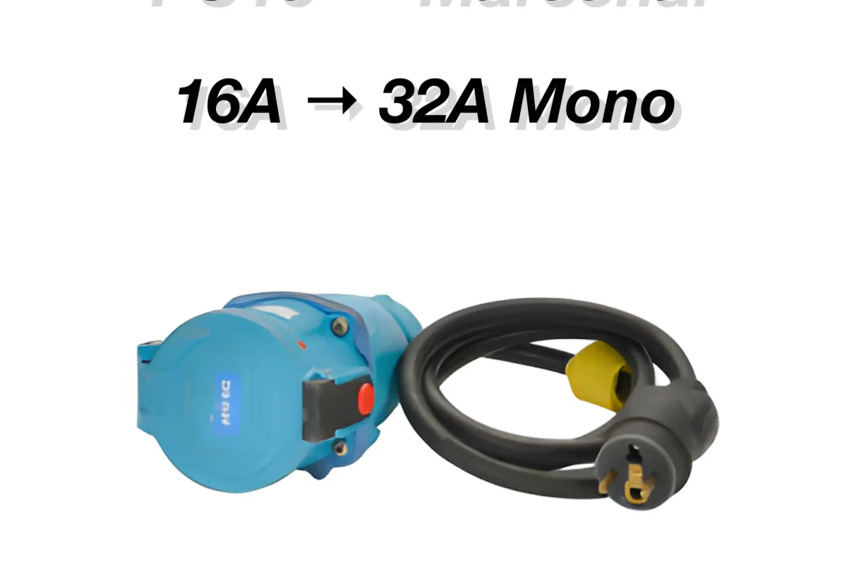 Location Adaptateur PC16 vers Maréchal 32A Mono - Lightyshare