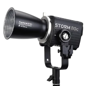 Location Pack Aputure STORM 80c + Fresnel CF4