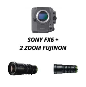 Location Pack Sony FX6 + Fujinon MK 18-55mm & 50-135mm T2.9