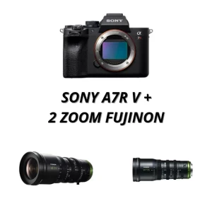 Location Pack Sony A7R V + Fujinon MK 18-55mm & 50-135mm T2.9