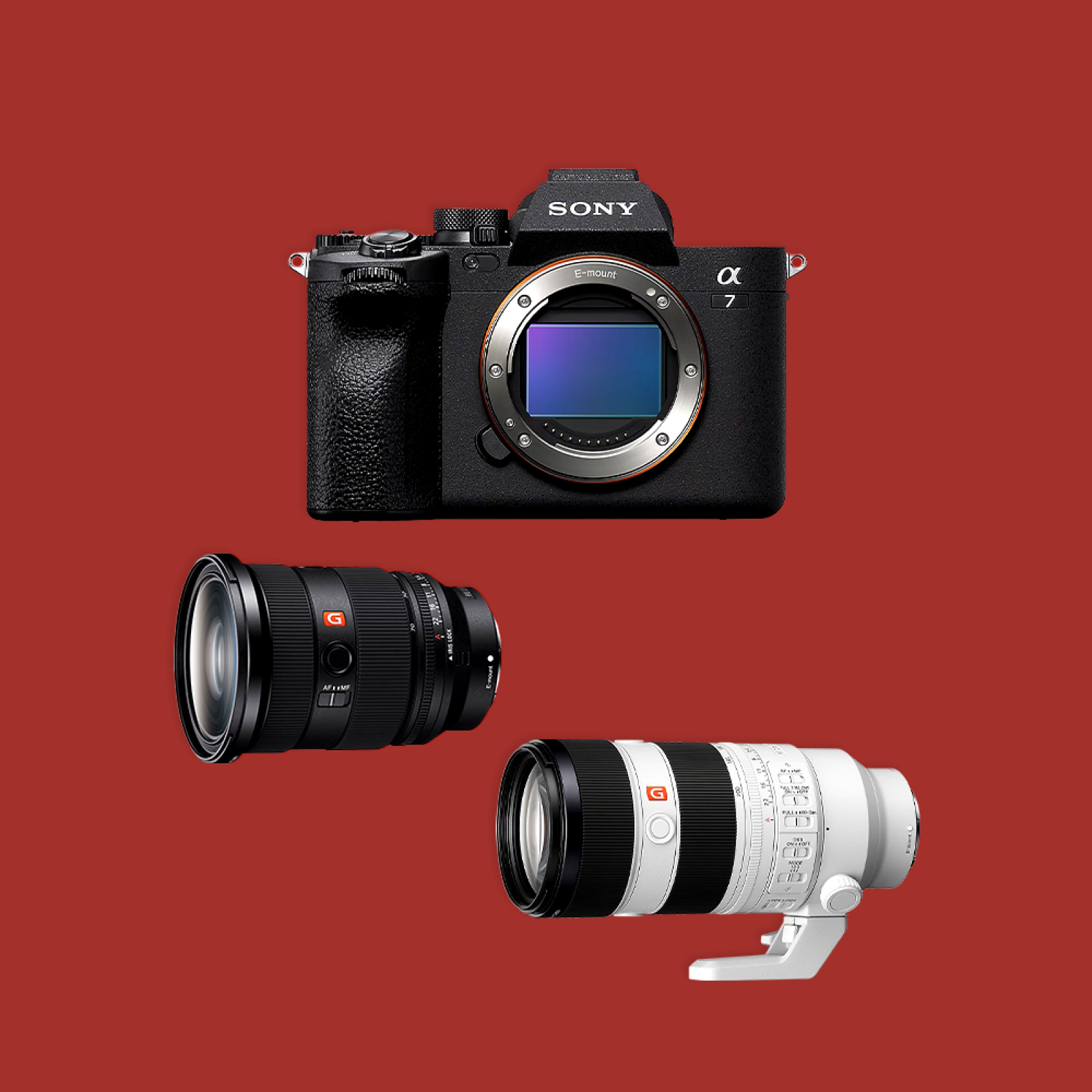 Pack A7 IV + Sony 24-70mm f2.8 + Sony 70-200mm f2.8 - Photo 1 sur 4