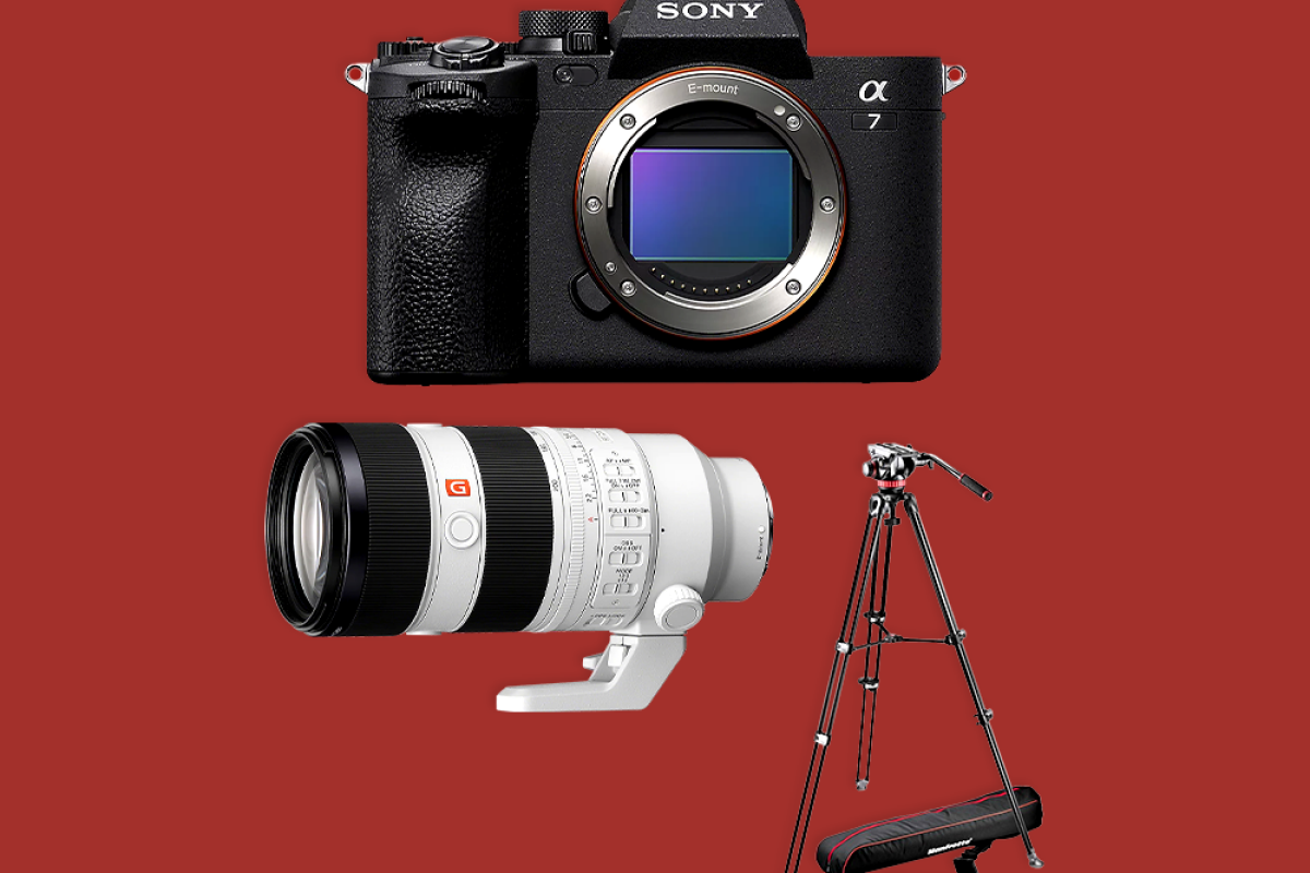Location Pack A7 IV + Sony 70-200mm f2.8 + Manfrotto MVK502AM - Lightyshare