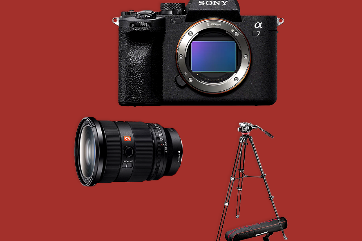 Location Pack A7 IV + Sony 24-70mm f2.8 + Manfrotto MVK502AM - Lightyshare