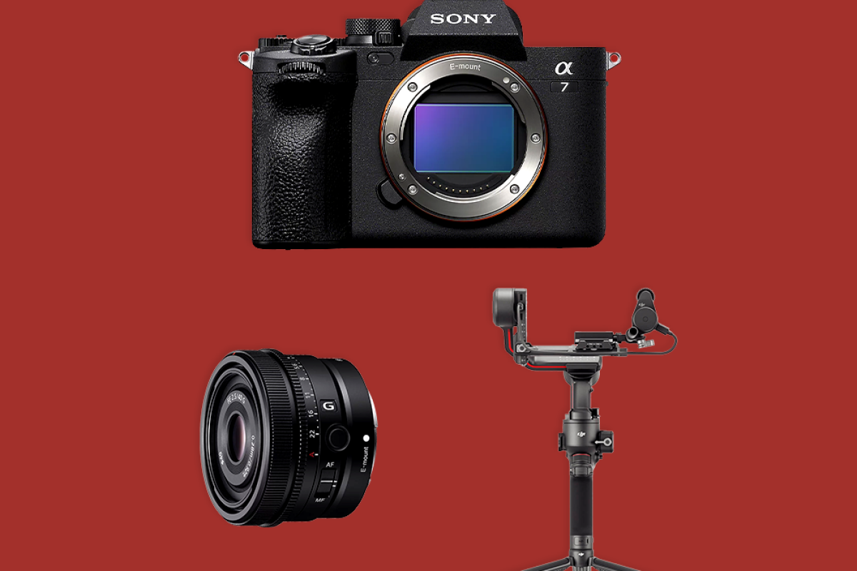 Location Pack A7 IV + Sony 40mm f2.5 + Dji Ronin 3 Combo - Lightyshare