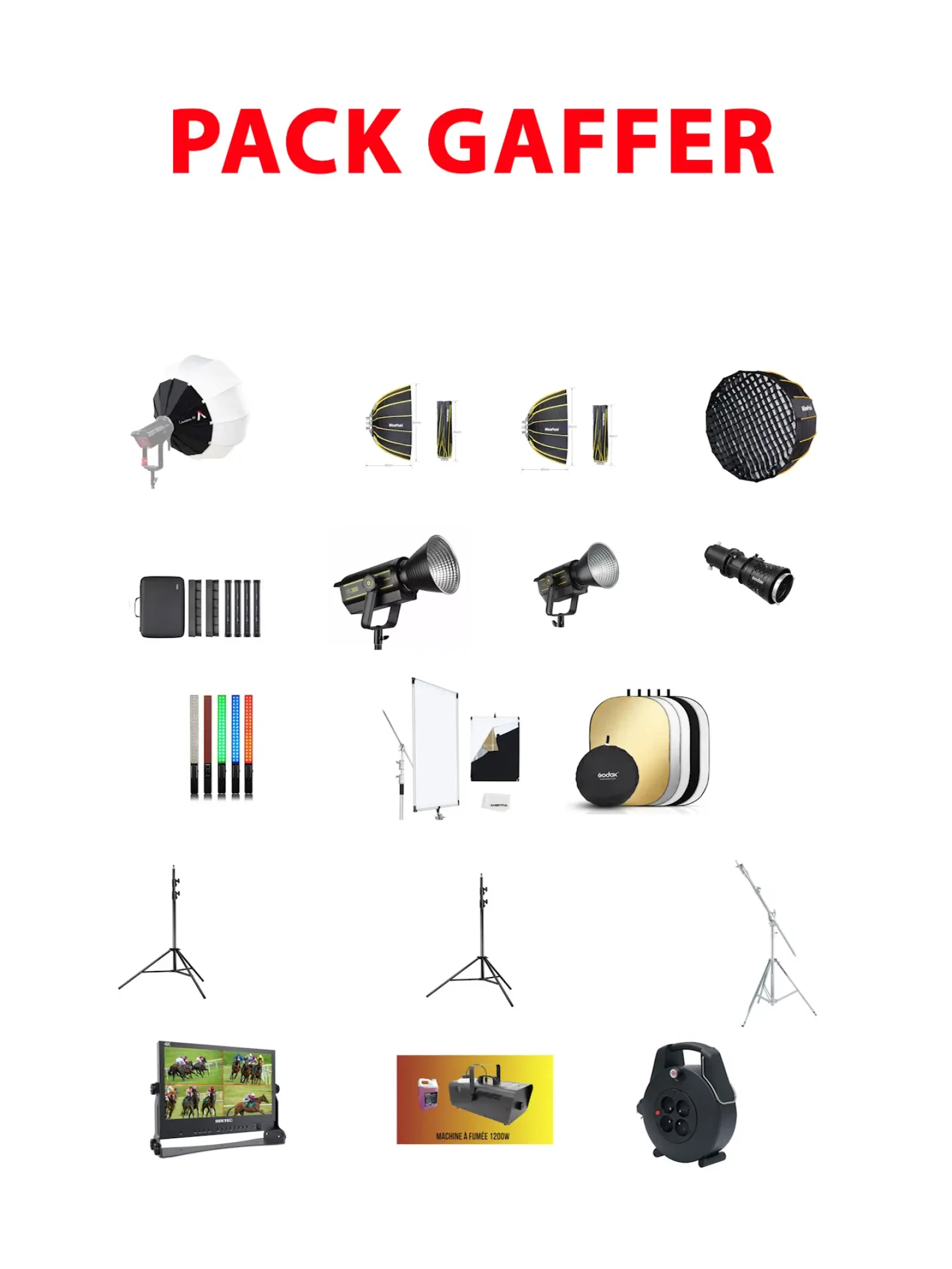 PACK GAFFER - Photo 1 sur 1