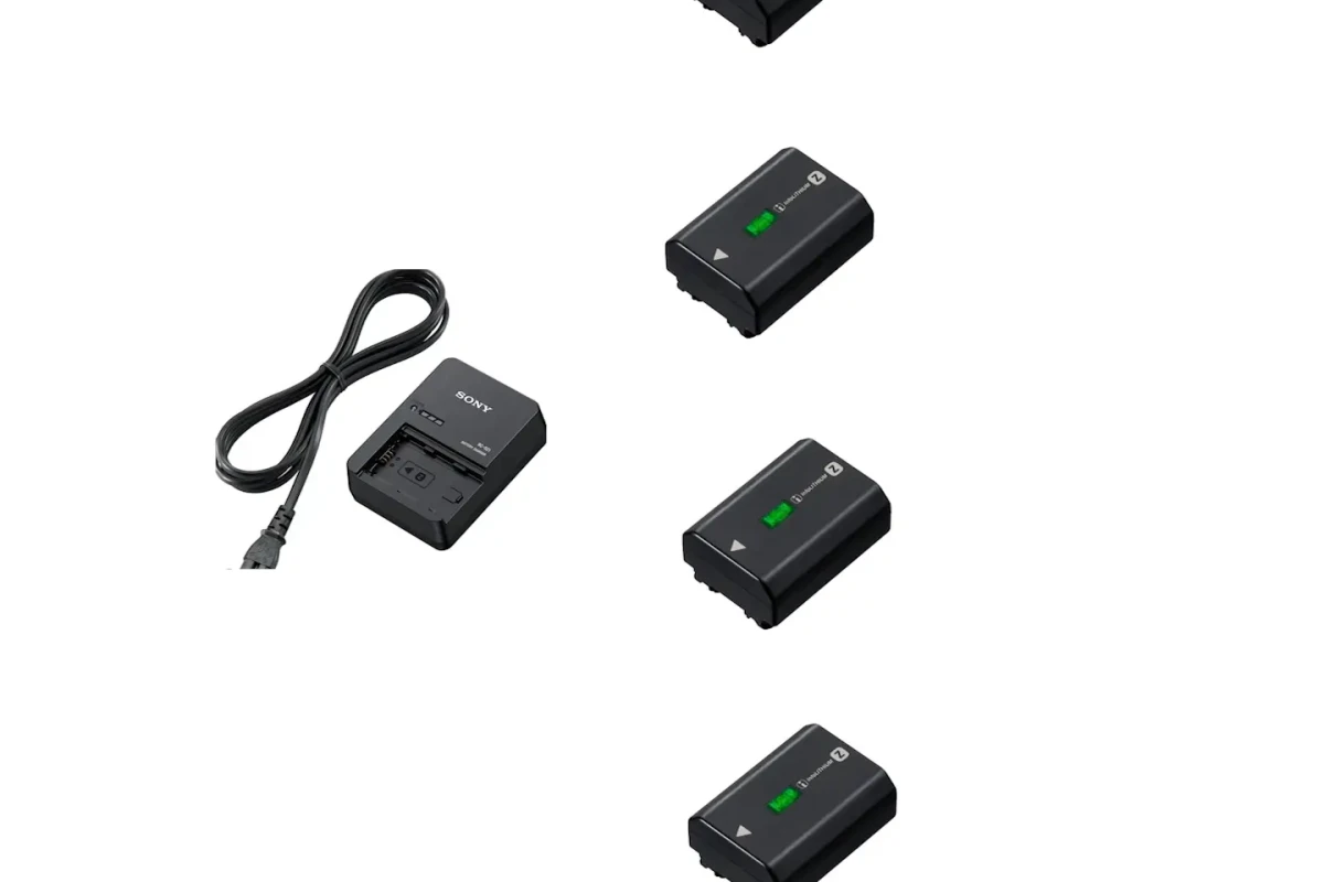 Location sony chargeur + batteries - Lightyshare