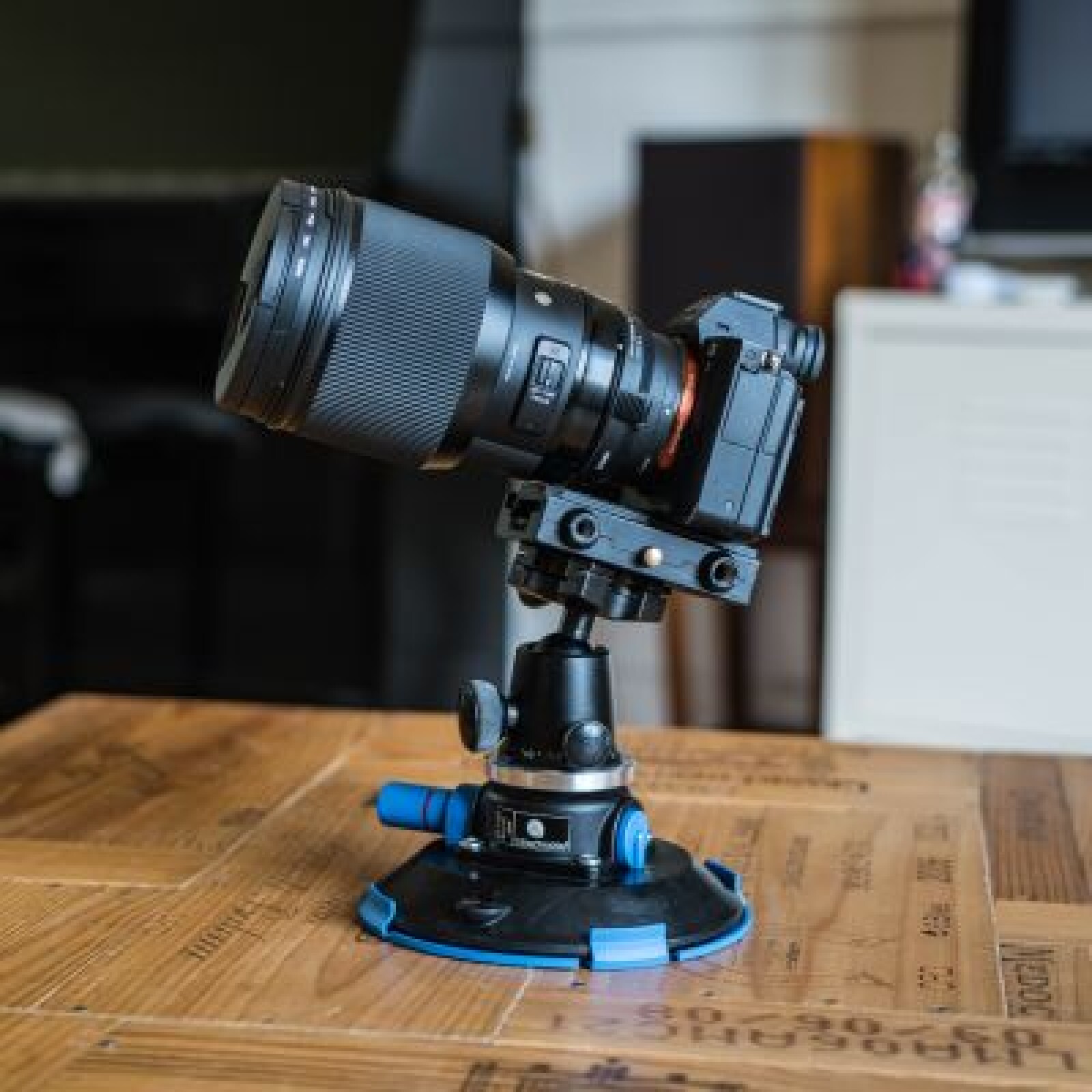 Ventouse manfrotto avec base 60mm & 3/8'' - Photo 3 sur 3