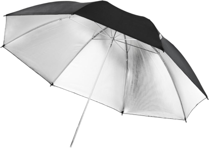 Location SH Parapluie argent 83cm