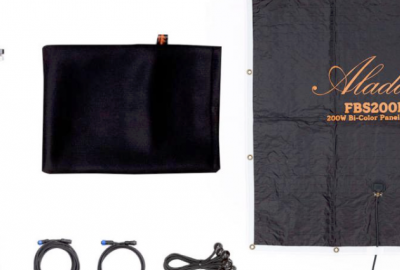 Location Aladdin Fabric 200W Bi-Color (V-Mount) – Kit Panneau LED