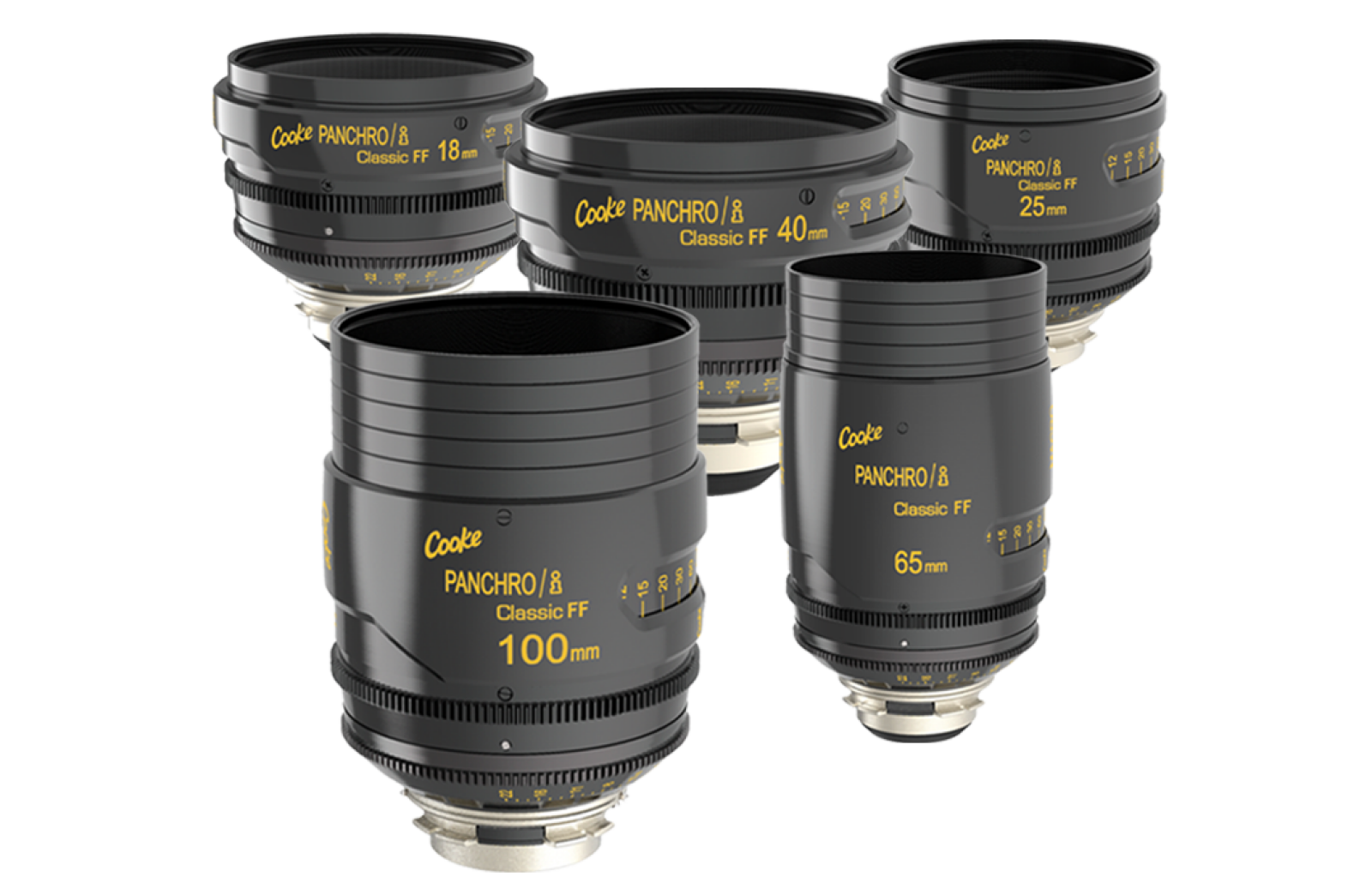 Serie Cooke Panchro Classic /i FF (Full Frame) - 18 / 25 / 40 / 65 / 100 mm  - Photo 1 sur 6