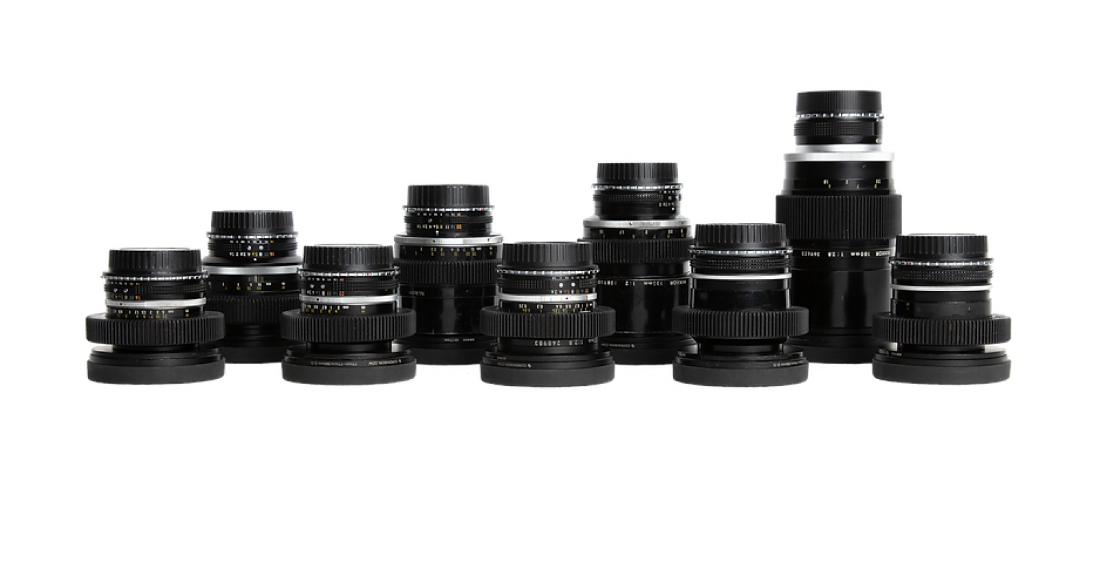 NikKor Ai-S - 9 optiques - monture EF  - Photo 1 sur 4