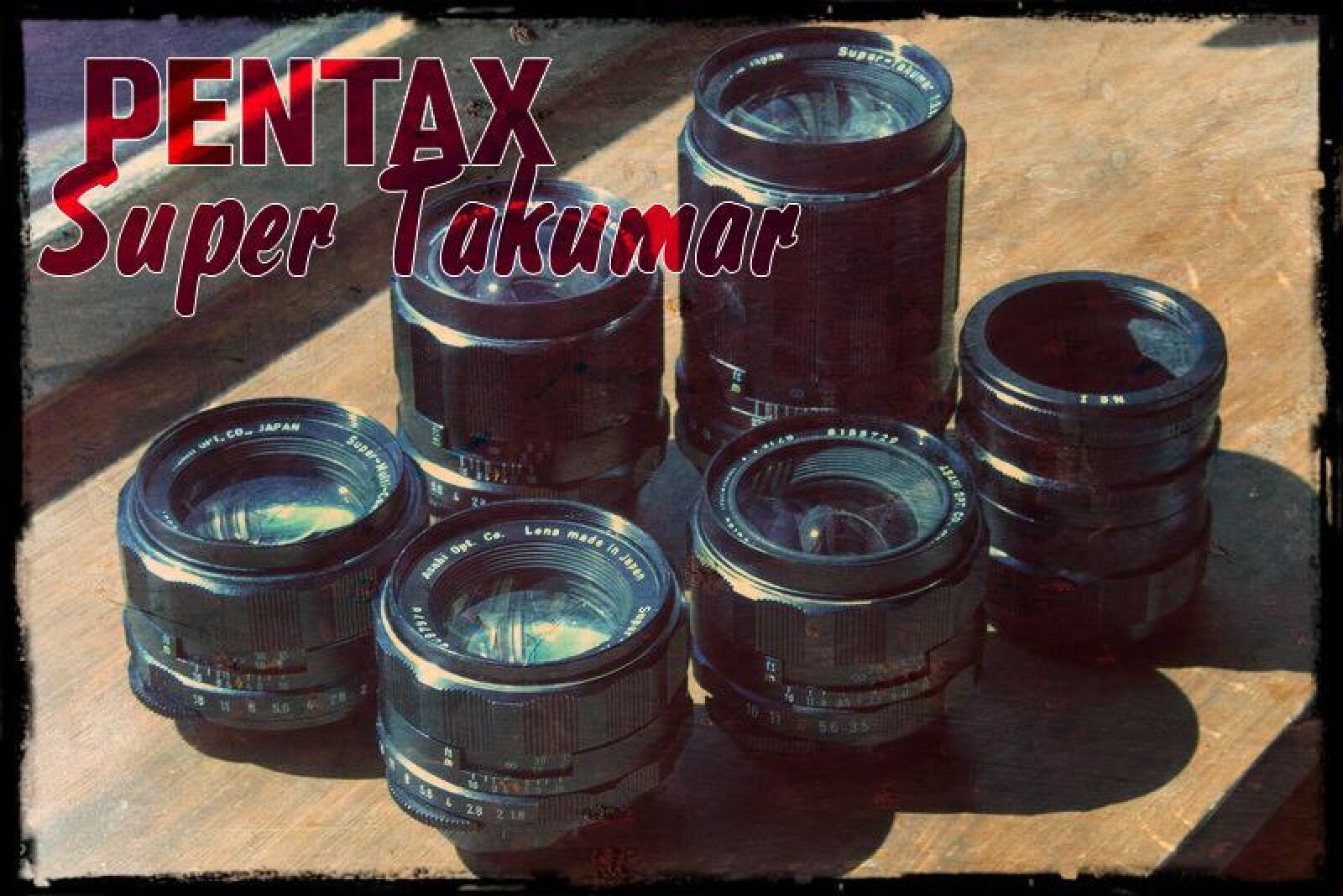 Série 6 optiques Super Takumar EF - Photo 1 sur 2