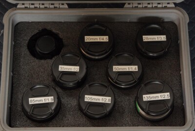 Location Série 6 optiques Super Takumar EF