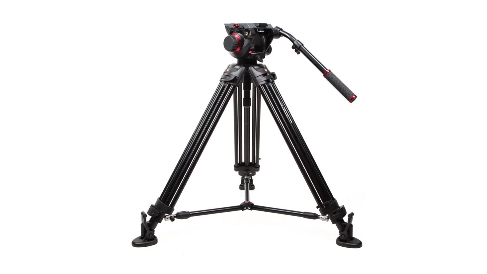 Trépied Manfrotto 504HD avec tête fluide - Photo 2 sur 3