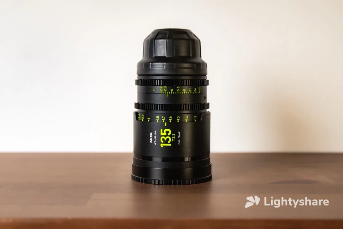 Location NiSi Athena Prime 135mm T2.2 - Lightyshare
