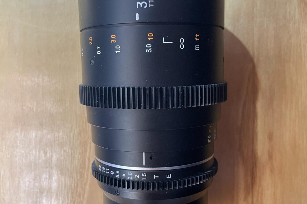 Location optique ciné Samyang 35mm T1.5  VDSLR MK2  - Lightyshare