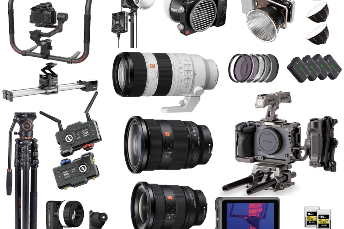 Location Sony FX3 - Kit 3 - Mega pack - Lightyshare