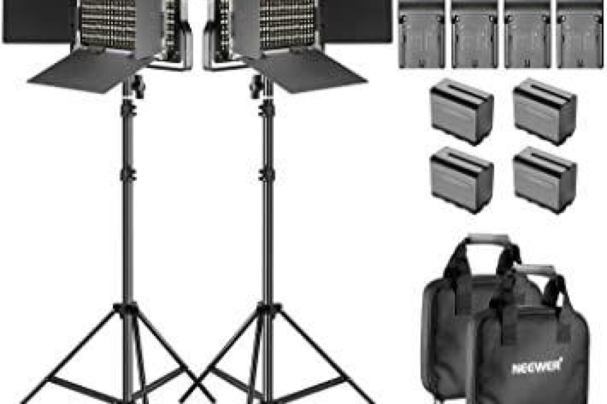 Location Kit PanneauxLed Bi-color avec trépied et Batterie - Lightyshare