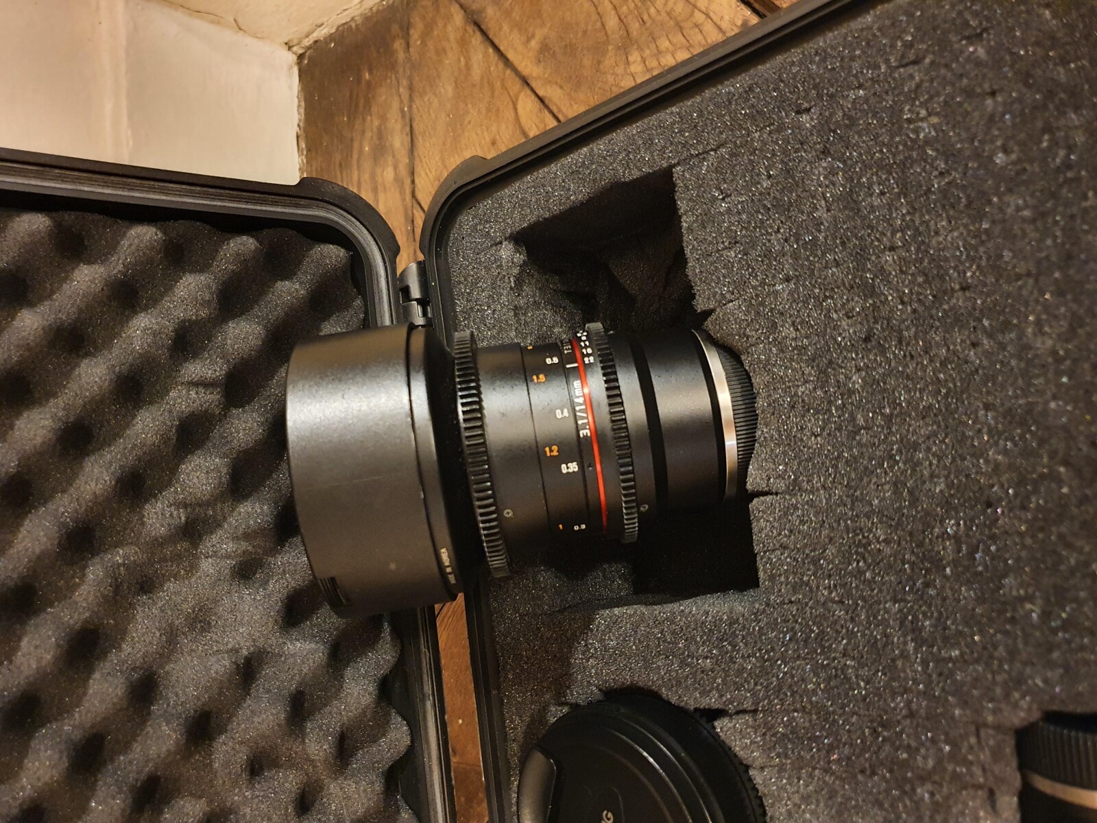 Set Optiques Samyang VDSLR II 14mm 20mm 35mm 85mm - Photo 4 sur 6